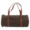 LOUIS VUITTON Monogram Papillon 30 Hand Bag M51385 LV Auth BA12138-13