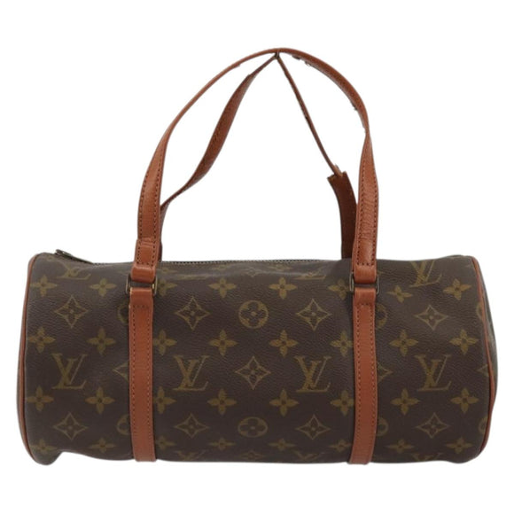 LOUIS VUITTON Monogram Papillon 30 Hand Bag M51385 LV Auth BA12138