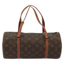 LOUIS VUITTON Monogram Papillon 30 Hand Bag M51385 LV Auth BA12138-2