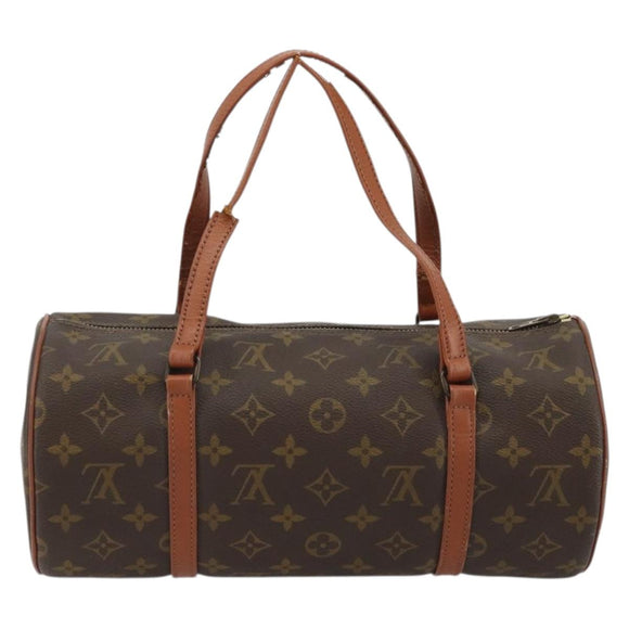 LOUIS VUITTON Monogram Papillon 30 Hand Bag M51385 LV Auth BA12138