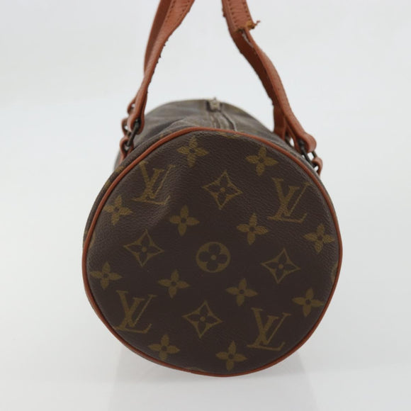 LOUIS VUITTON Monogram Papillon 30 Hand Bag M51385 LV Auth BA12138