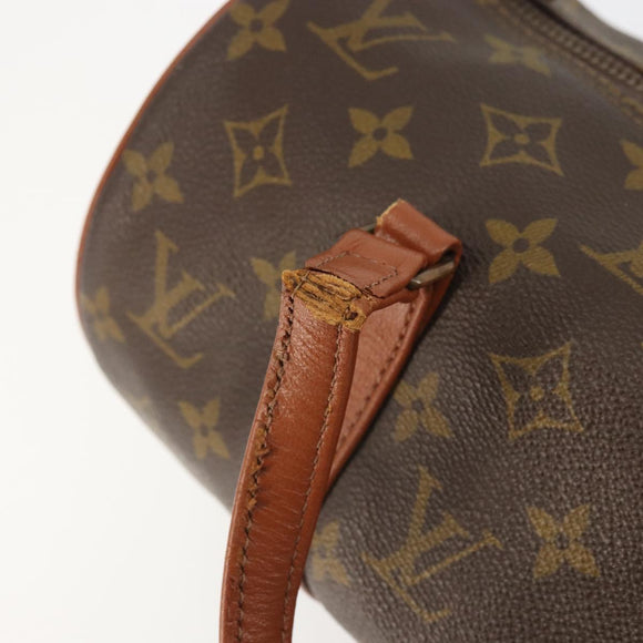 LOUIS VUITTON Monogram Papillon 30 Hand Bag M51385 LV Auth BA12138