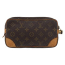 LOUIS VUITTON Monogram Marly Dragonne PM Clutch Bag M51827 LV Auth BA12140-2