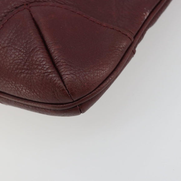 Chloe Shoulder Bag Leather Brown Auth BA12141A