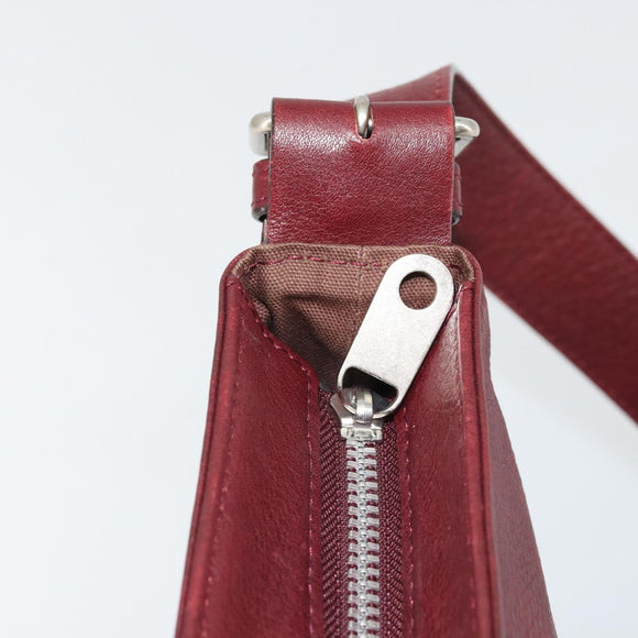 Chloe Shoulder Bag Leather Brown Auth BA12141A