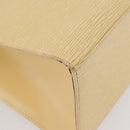 LOUIS VUITTON Epi Croisette GM Tote Bag Vanilla M5250A LV Auth BA12143-15