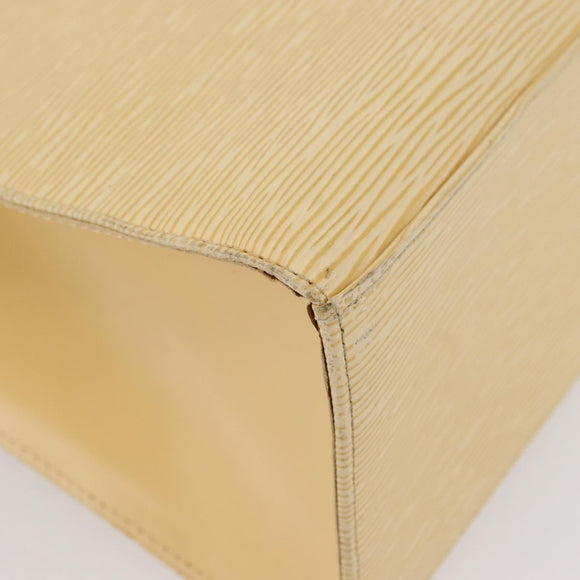 LOUIS VUITTON Epi Croisette GM Tote Bag Vanilla M5250A LV Auth BA12143