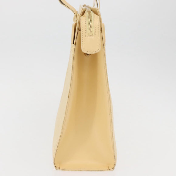 LOUIS VUITTON Epi Croisette GM Tote Bag Vanilla M5250A LV Auth BA12143