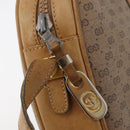 GUCCI Micro GG Supreme Shoulder Bag PVC Beige Gold Auth BA12144-14