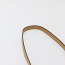 GUCCI Micro GG Supreme Shoulder Bag PVC Beige Gold Auth BA12144-8