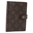 LOUIS VUITTON Monogram Agenda PM Day Planner Cover R20005 LV Auth BA12147-1