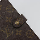 LOUIS VUITTON Monogram Agenda PM Day Planner Cover R20005 LV Auth BA12147-17