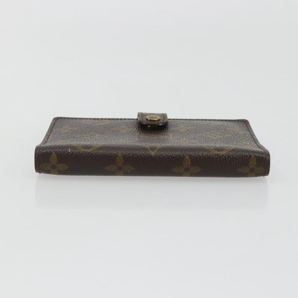 LOUIS VUITTON Monogram Agenda PM Day Planner Cover R20005 LV Auth BA12147