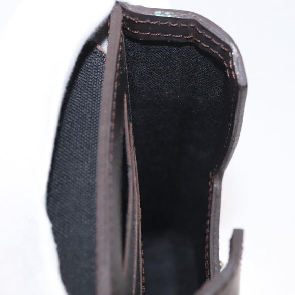 LOUIS VUITTON Monogram Lace Haggie Pouch Cafe M54800 LV Auth BA12148