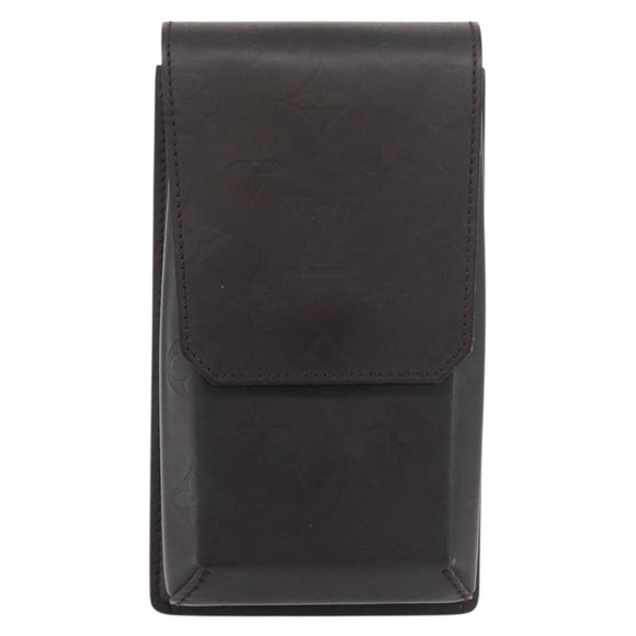 LOUIS VUITTON Monogram Lace Haggie Pouch Cafe M54800 LV Auth BA12148
