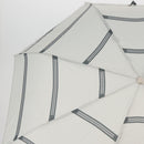 LOUIS VUITTON Fondation Folding Umbrella Nylon Gray LV Auth BA12155A-3