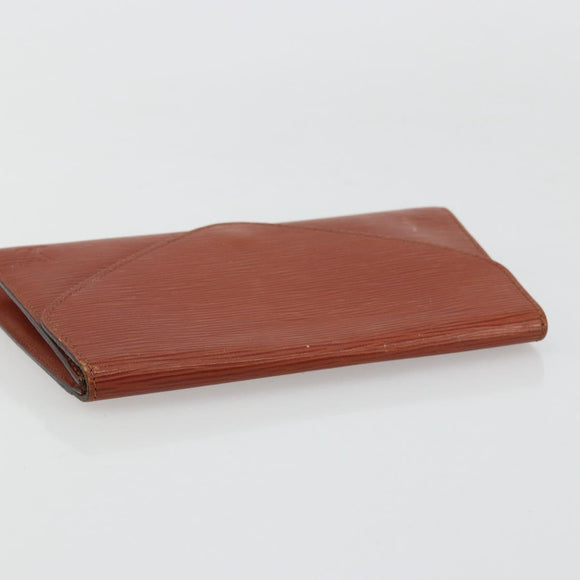 LOUIS VUITTON Epi Art Deco Clutch Bag Brown M52633 LV Auth BA12156