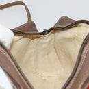 GUCCI GG Supreme Web Sherry Line Bag PVC Beige Gold 56 02 087 Auth BA12158-19