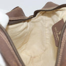 GUCCI GG Supreme Web Sherry Line Bag PVC Beige Gold 56 02 087 Auth BA12158-20
