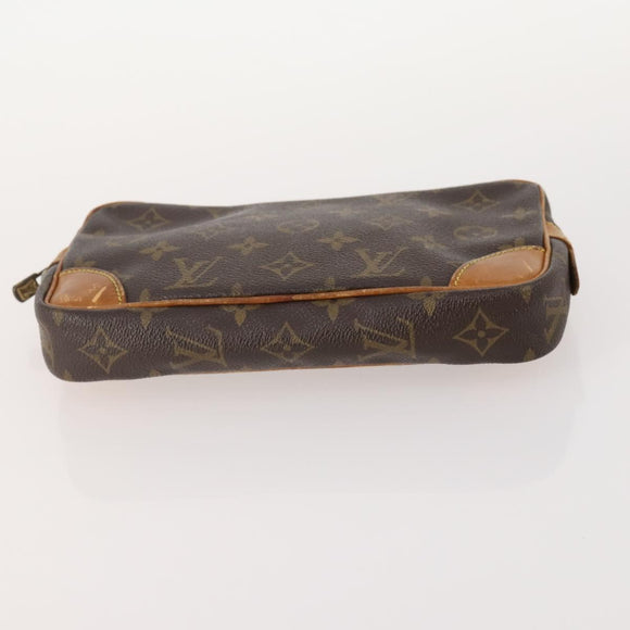 LOUIS VUITTON Monogram Damier Graphite Clutch Bag 3 Set LV Auth BA12165