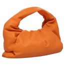 BOTTEGA VENETA Shoulder Bag Leather Orange Auth BA1216AM-1