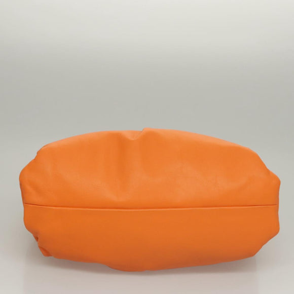 BOTTEGA VENETA Shoulder Bag Leather Orange Auth BA1216AM