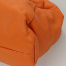BOTTEGA VENETA Shoulder Bag Leather Orange Auth BA1216AM-10