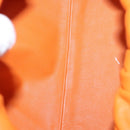 BOTTEGA VENETA Shoulder Bag Leather Orange Auth BA1216AM-11