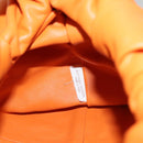 BOTTEGA VENETA Shoulder Bag Leather Orange Auth BA1216AM-18