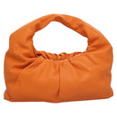 BOTTEGA VENETA Shoulder Bag Leather Orange Auth BA1216AM-2