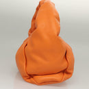 BOTTEGA VENETA Shoulder Bag Leather Orange Auth BA1216AM-4