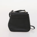 Salvatore Ferragamo Shoulder Bag Canvas Leather 2 Set Black Auth BA12171-11