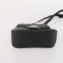 Salvatore Ferragamo Shoulder Bag Canvas Leather 2 Set Black Auth BA12171-15