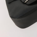 Salvatore Ferragamo Shoulder Bag Canvas Leather 2 Set Black Auth BA12171-16