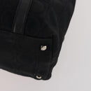 Salvatore Ferragamo Shoulder Bag Canvas Leather 2 Set Black Auth BA12171-8