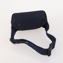 VALENTINO Shoulder Bag Nylon Suede Leather 2 Set Black Navy Auth BA12172-13