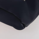VALENTINO Shoulder Bag Nylon Suede Leather 2 Set Black Navy Auth BA12172-16