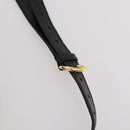 VALENTINO Shoulder Bag Nylon Suede Leather 2 Set Black Navy Auth BA12172-6