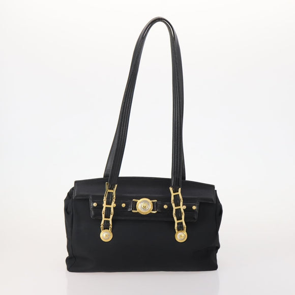 VERSACE MCM Burberry Vicetos Bag Nylon PVC 3 Set Black Brown beige Auth BA12173