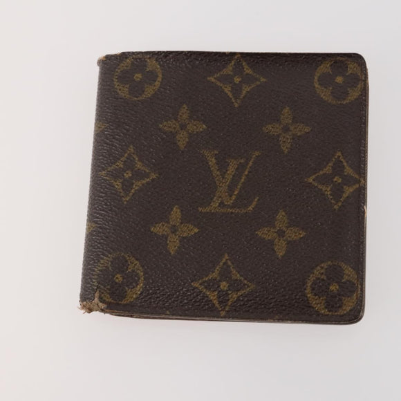 LOUIS VUITTON Monogram Wallet 6 Set LV Auth BA12174