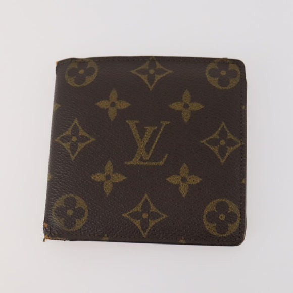 LOUIS VUITTON Monogram Wallet 6 Set LV Auth BA12174