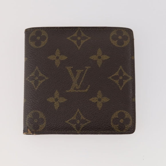LOUIS VUITTON Monogram Wallet 6 Set LV Auth BA12174