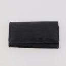LOUIS VUITTON Monogram Epi Key Case 6 Set Black LV Auth BA12176-12
