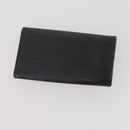 LOUIS VUITTON Monogram Epi Key Case 6 Set Black LV Auth BA12176-13