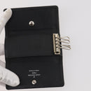 LOUIS VUITTON Monogram Epi Key Case 6 Set Black LV Auth BA12176-14