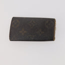 LOUIS VUITTON Monogram Epi Key Case 6 Set Black LV Auth BA12176-19