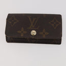 LOUIS VUITTON Monogram Epi Key Case 6 Set Black LV Auth BA12176-6