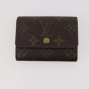LOUIS VUITTON Monogram Epi Key Case 6 Set Black LV Auth BA12176-9