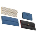 LOUIS VUITTON Monogram Vernis Azur Epi Wallet 4 Set Blue LV Auth BA12177-1