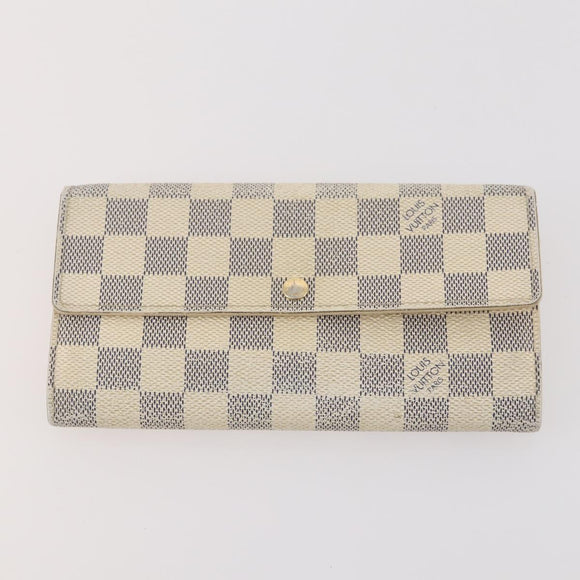 LOUIS VUITTON Monogram Vernis Azur Epi Wallet 4 Set Blue LV Auth BA12177